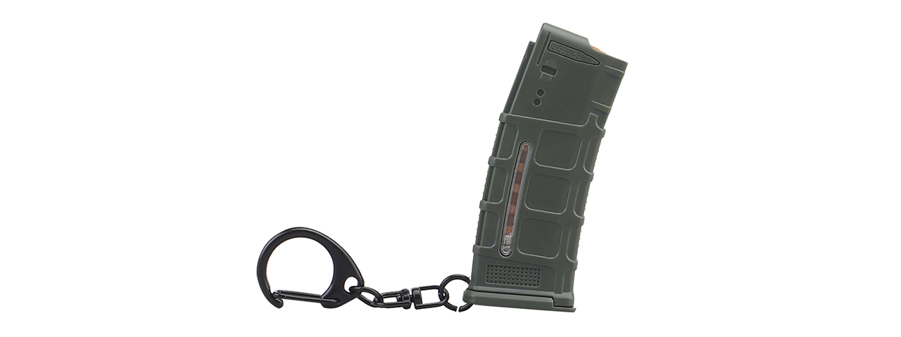 Tactical Detachable Mini 5.56 Magazine Keychain (Color: Green) - Click Image to Close