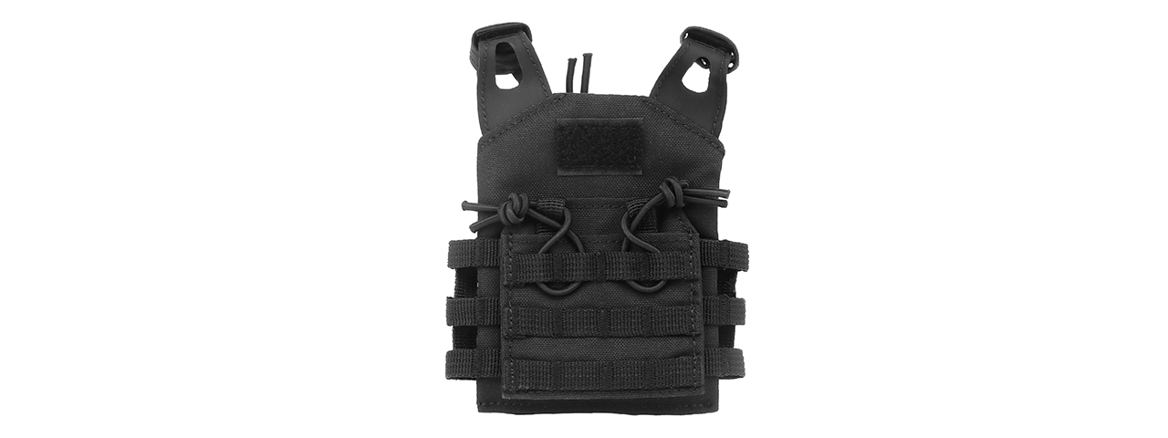 Mini Tactical Vest Ornament (Color: Black) - Click Image to Close