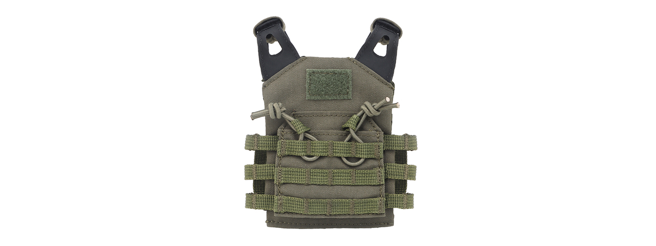 Mini Tactical Vest Ornament (Color: Ranger Green) - Click Image to Close