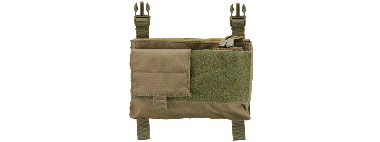 Lancer Tactical MK4 Fight Chassis Buckle Up Pouch Panel (Color: OD Green) - Click Image to Close