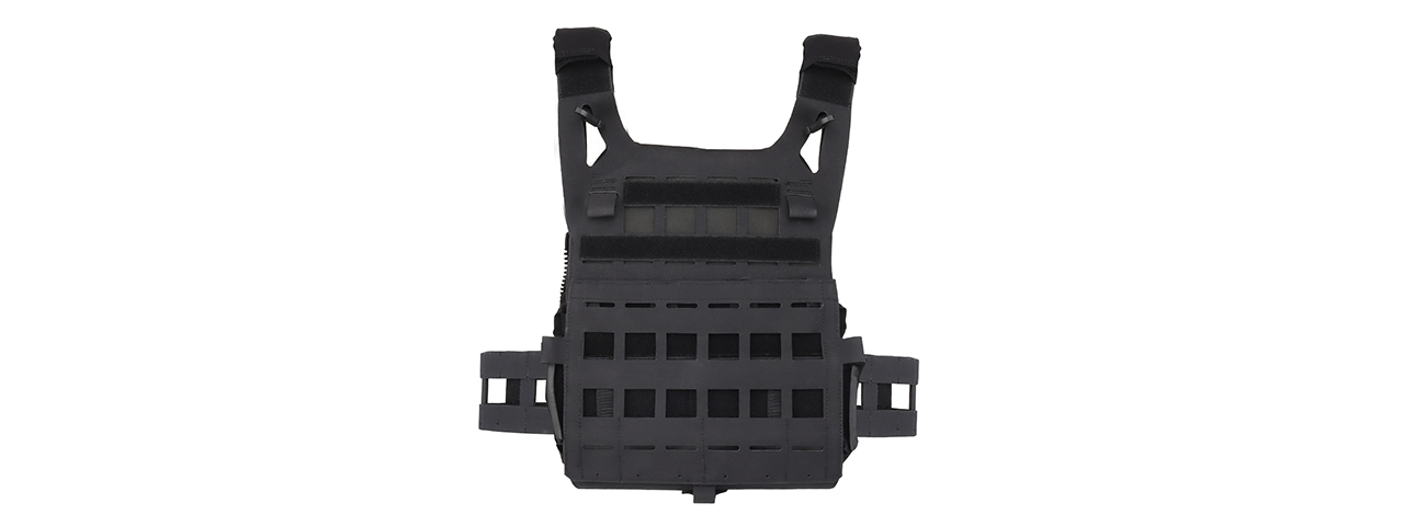 Lightweight SPC Laser Cut Tactical Vest (Color: Black) - Click Image to Close