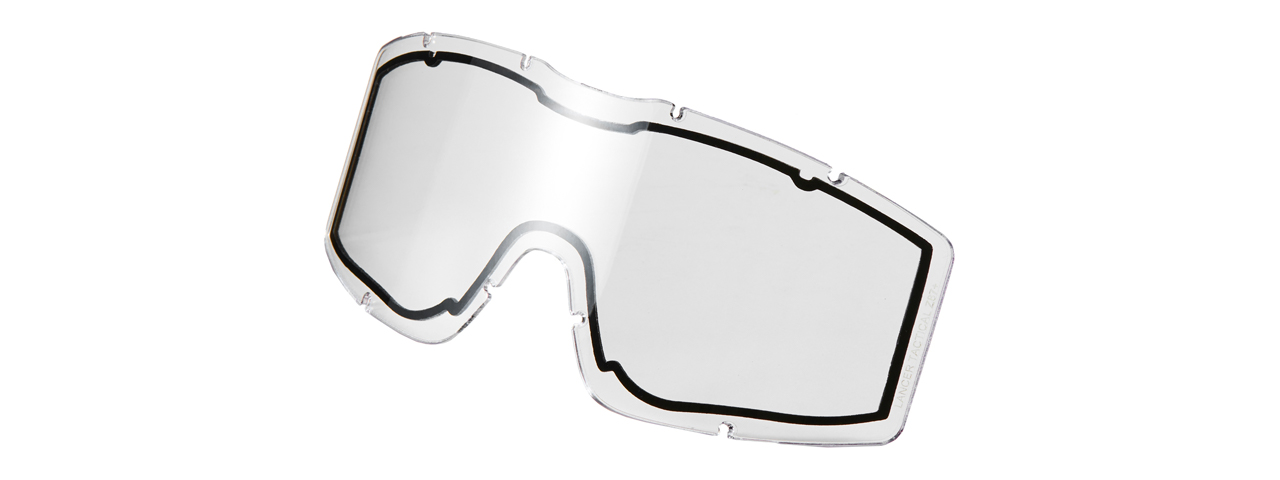 Lancer Tactical Double Pane Replacement Lens for CA-223 Goggles (Color: Clear) - Click Image to Close