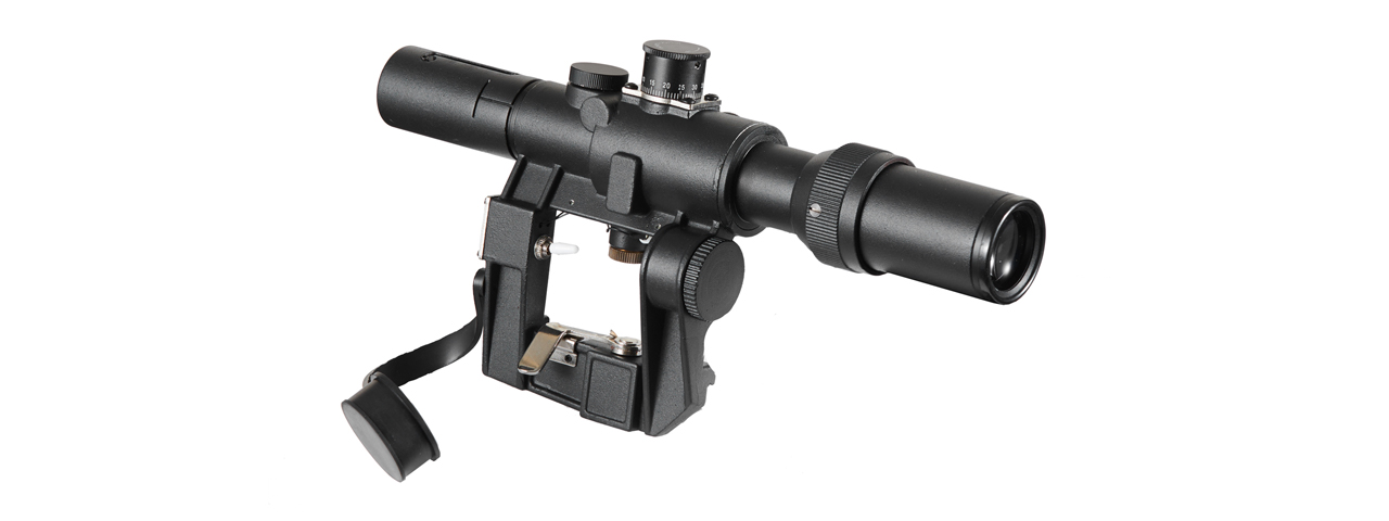 3-9x Scope for SVD Series Airsoft Rifles (Color: Black) - Click Image to Close