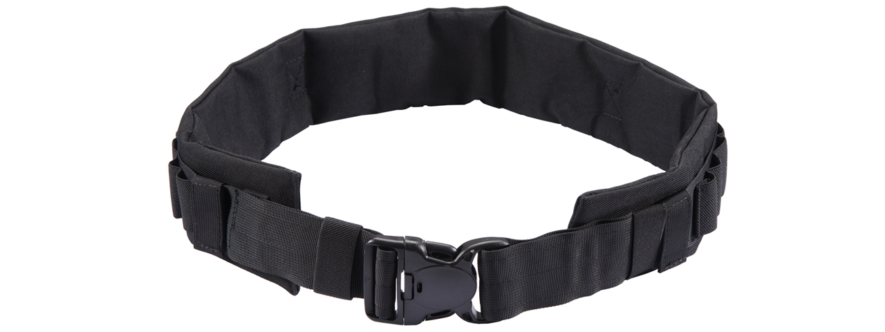 Lancer Tactical Shotgun Shell Battle Belt (Color: Black) - Click Image to Close