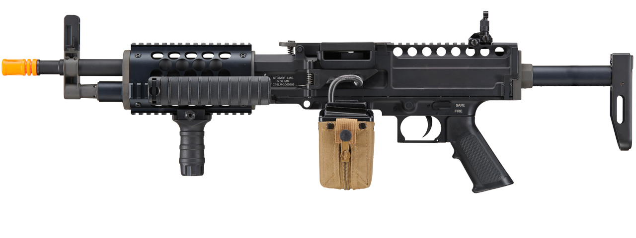 Classic Army Classic Edition Stoner AEG Airsoft LMG (Color: Black) - Click Image to Close