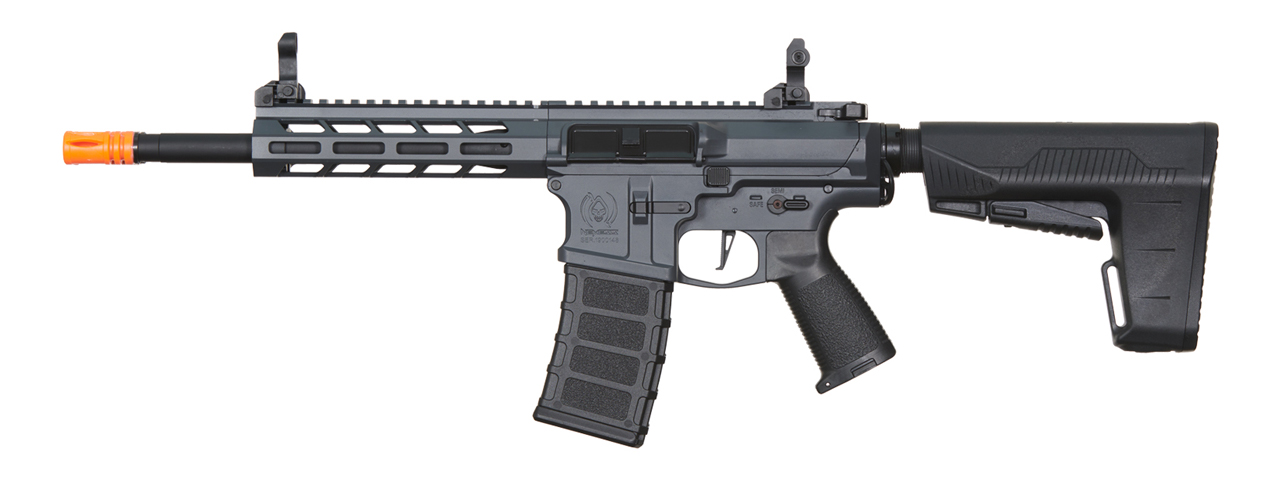 Classic Army DT-4 Double Barrel Airsoft M4 AEG Rifle (Color: Grey) - Click Image to Close