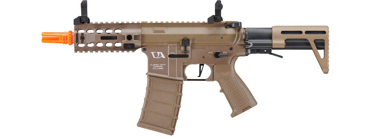 Classic Army Skirmish ECS AR4 SBR Light AEG Airsoft Rifle (Color: Dark Earth) - Click Image to Close