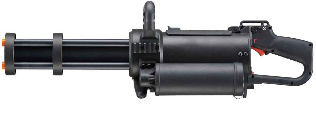 Classic Army M133 Mini Vulcan AEG Minigun (Color: Black) - Click Image to Close
