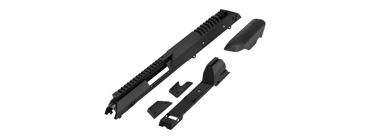 CSI XR-5 AEG Replacement Body Kit (Color: Black) - Click Image to Close