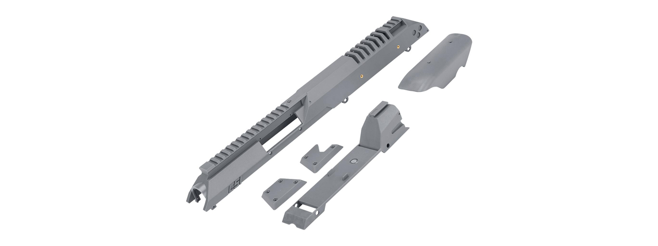 CSI XR-5 AEG Replacement Body Kit (Color: Grey) - Click Image to Close