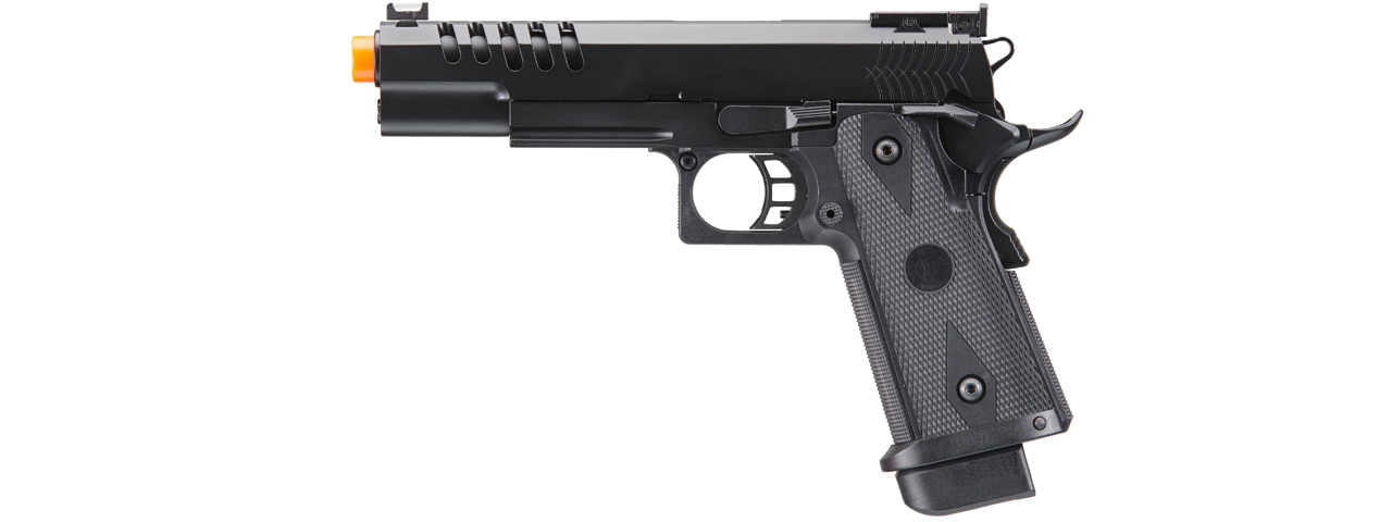 Double Bell Co2 Hi-Capa 5.1 Gas Blowback Airsoft Pistol (Color: Black) - Click Image to Close