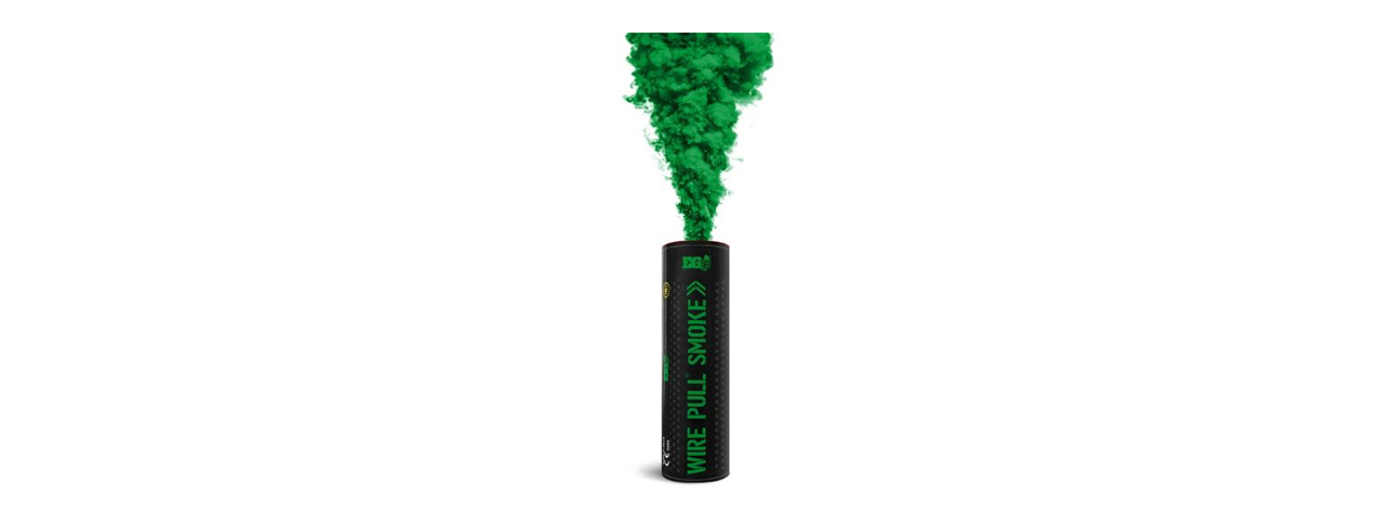 Enola Gaye WP40 High Output Airsoft Wire Pull Smoke Grenade (Color: Green) - Click Image to Close