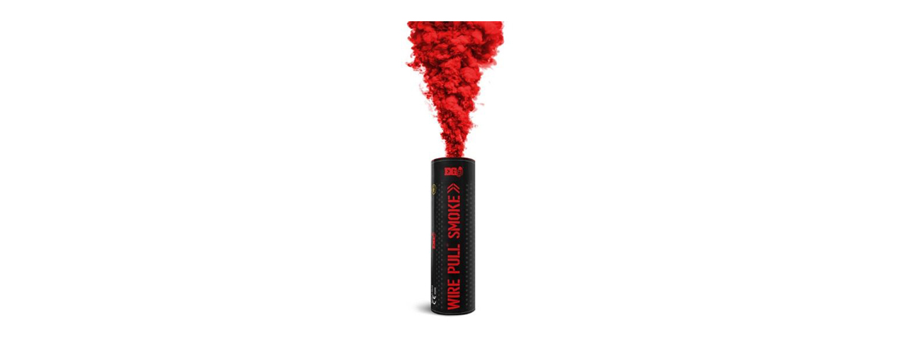 Enola Gaye WP40 High Output Airsoft Wire Pull Smoke Grenade (Color: Red) - Click Image to Close