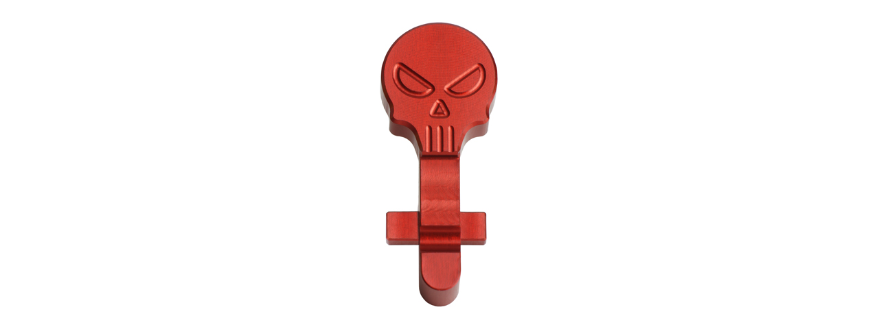 Gate Custom CNC Aluminum 1A1 Bolt catch for M4/M16 Airsoft AEGs (Color: Red) - Click Image to Close