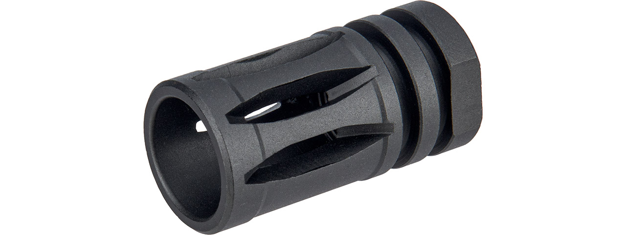 Golden Eagle Airsoft 14mm CCW Bird Cage Muzzle Flash Hider - Click Image to Close