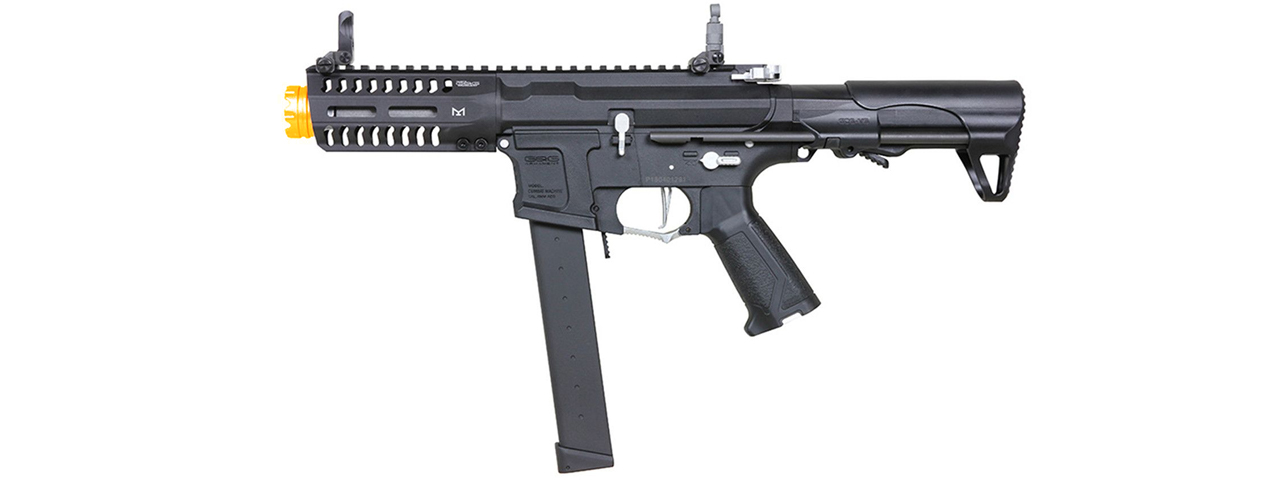 G&G CM16 ARP9 Super Ranger PDW Carbine Airsoft AEG (Color: Black / Ice White) - Click Image to Close