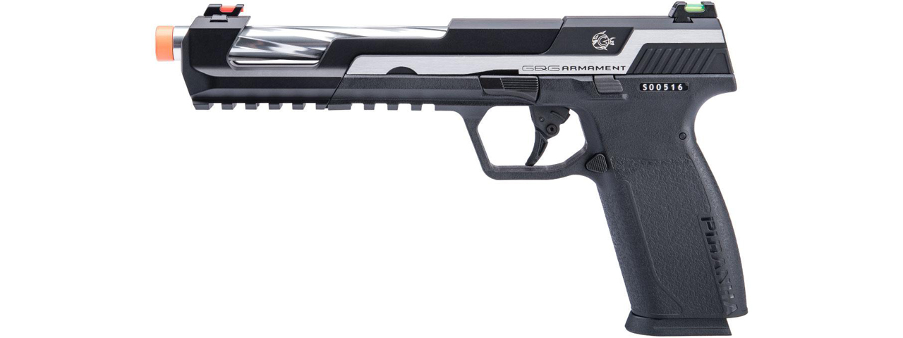 G&G Piranha SL Gas Blowback Airsoft Pistol (Color: 2-Tone) - Click Image to Close