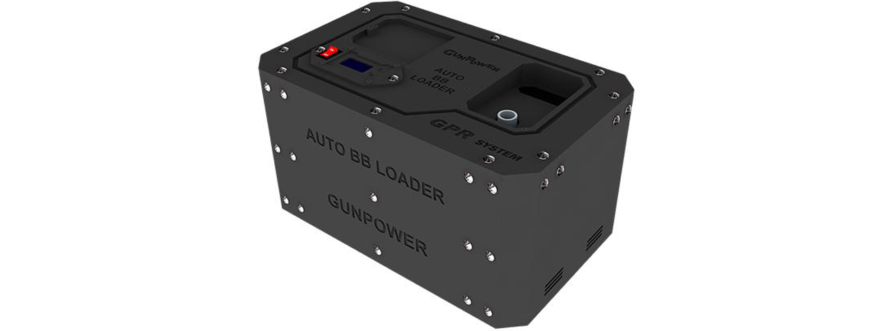 GunPower High Speed Electric Automated BB Speed Loader (Color: Black) - Click Image to Close
