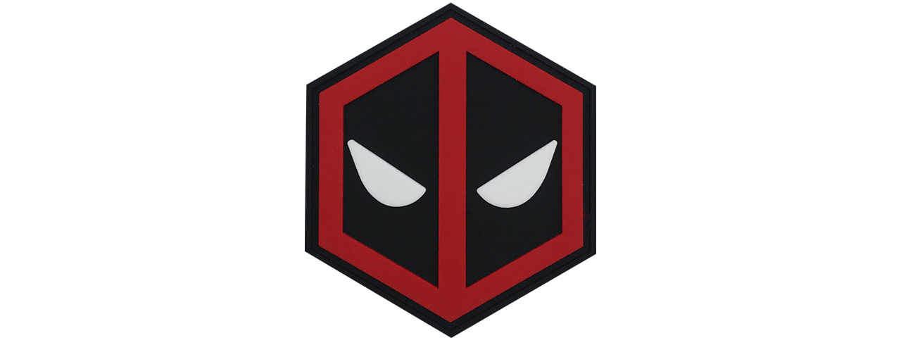 Hexagon PVC Patch Deadpool - Click Image to Close