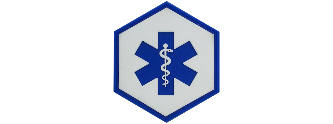 Hexagon PVC Patch Emergency Medical Technician - Click Image to Close