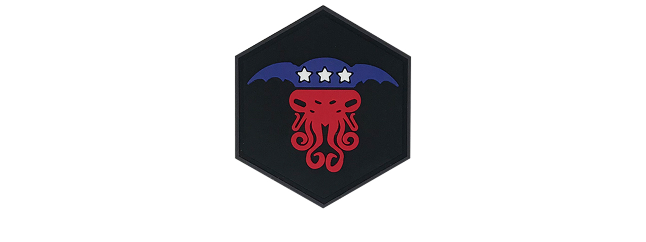 Hexagon PVC Patch Lord and Savior Cthulhu Party - Click Image to Close