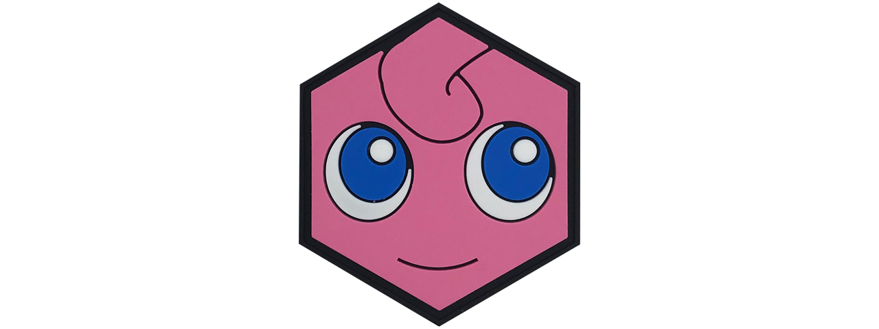 Hex PVC Patch Jigglypuff - Click Image to Close