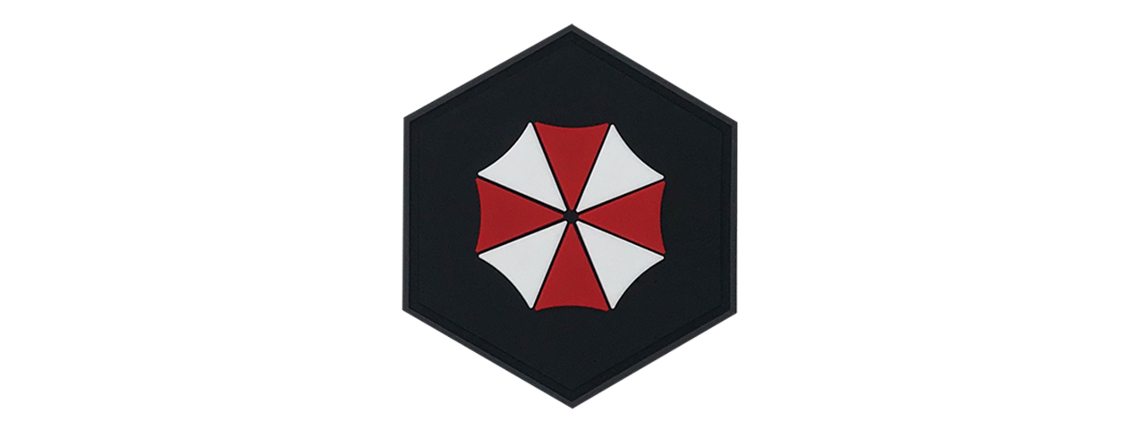 Hexagon PVC Patch Resident Evil Umbrella Corporation - Click Image to Close