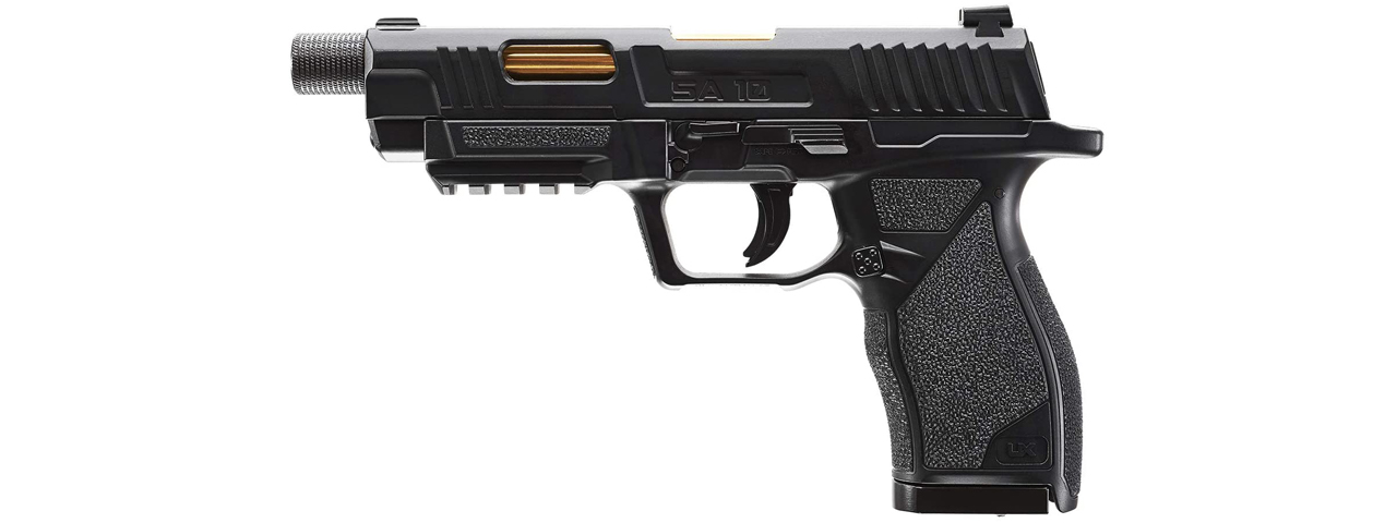 Umarex SA10 .177 Caliber Pellet CO2 Airgun Pistol (Color: Black) - Click Image to Close