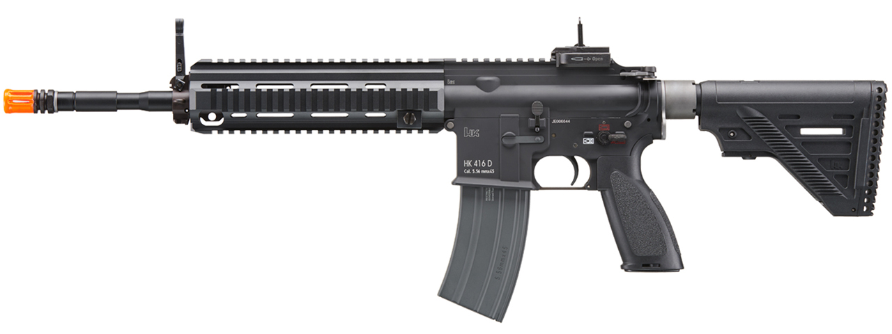 Elite Force H&K 416 A4 Carbine Gas Blowback Airsoft Rifle (Color: Black) - Click Image to Close