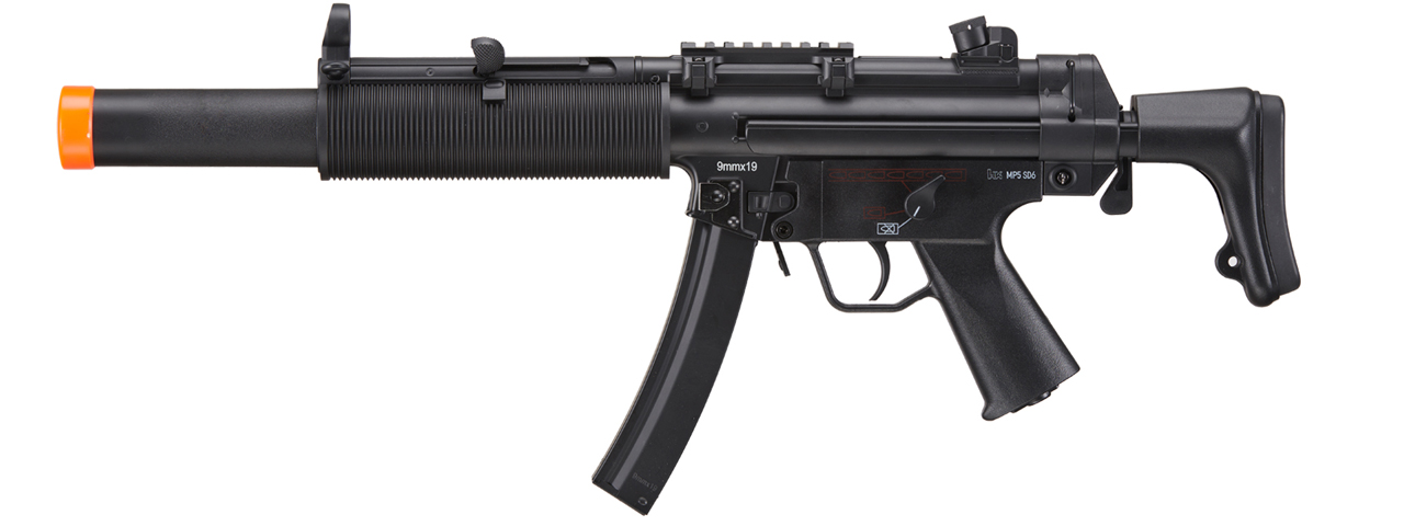 Elite Force Licensed H&K MP5 SD6 Elite KIT w/Metal Upper (Color: Black) - Click Image to Close