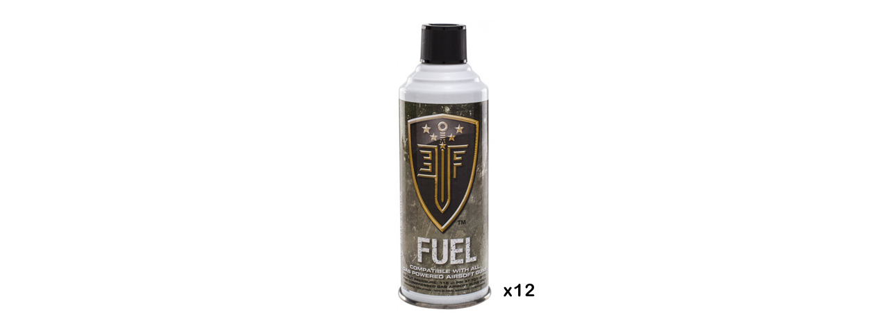 Elite Force "Fuel" Green Gas (Pack of 12) - Click Image to Close