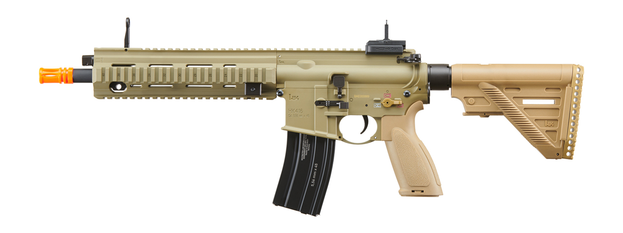 Elite Force H&K 416 A5 Competition Airsoft AEG Rifle (Color: Flat Dark Earth) - Click Image to Close