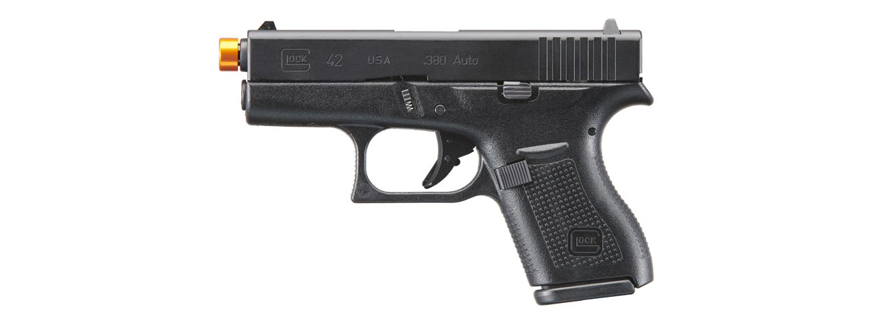 Elite Force Licensed Glock 42 Sub Compact Gas Blowback Airsoft Pistol (Color: Black) - Click Image to Close