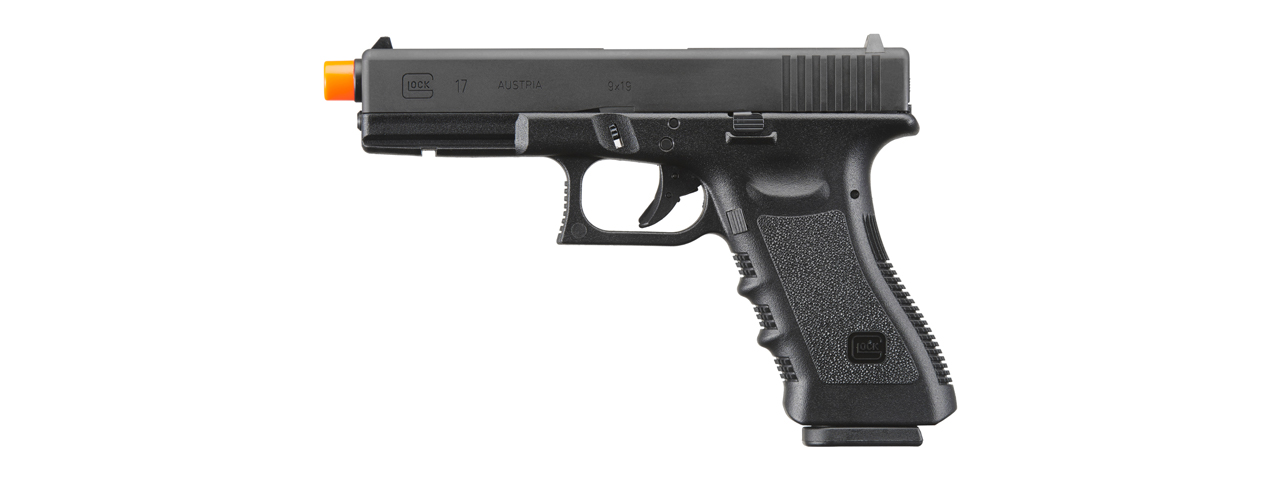 Elite Force Licensed CNC Steel Glock 17 Gen 3 Gas Blowback Airsoft Pistol (Color: Black) - Click Image to Close