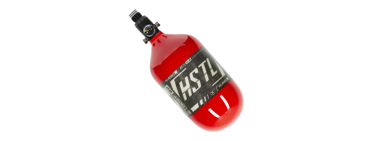 HK Army HSTL 68ci / 4500 PSI Carbon Fiber Tank (Color: Red) - Click Image to Close