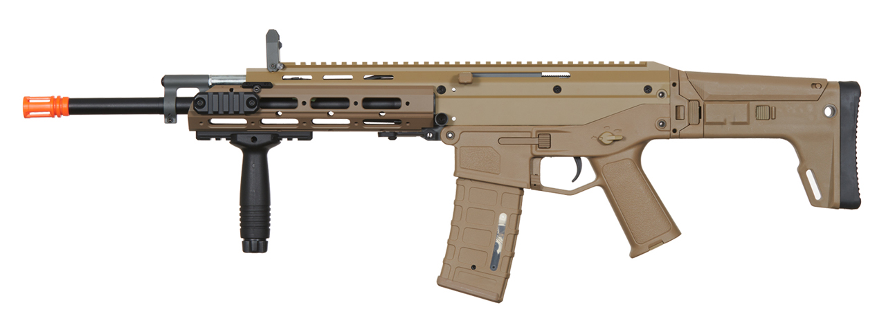 Atlas Custom Works Masada ACR Airsoft AEG Rifle (Color: Flat Dark Earth) - Click Image to Close