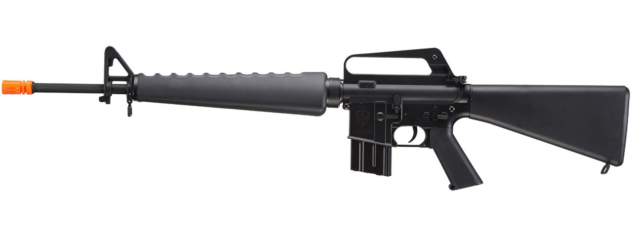 Jag Precision E&C Full Metal Vietnam M16 Airsoft Gun (Color: Black) - Click Image to Close