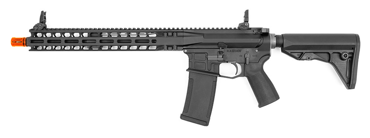 KWA PTS Radian Model 1 Gas Blowback Airsoft Rifle (Color: Black) - Click Image to Close