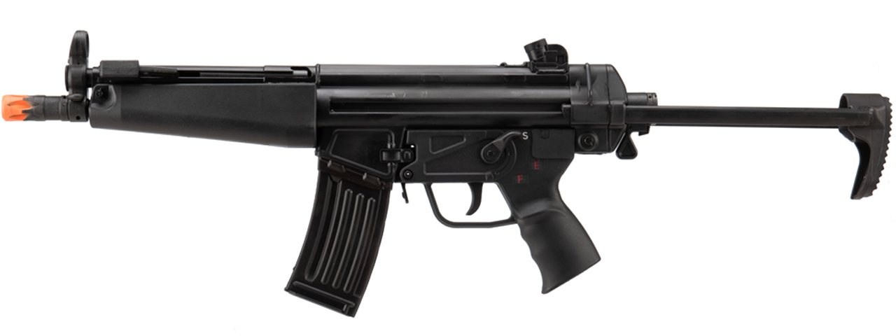 LCT LK-53A3 Full Metal Electric Blowback Airsoft AEG w/ PDW Style Stock (Color: Black) - Click Image to Close