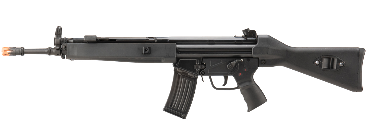 LCT LK-33 A2 Full Metal Airsoft AEG w/ Electric Blowback Feature (Color: Black) - Click Image to Close