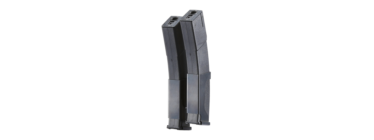 LCT Airsoft Set of 2 PP-19 50 Round Mid-Capacity Magazine (Color: Black) - Click Image to Close