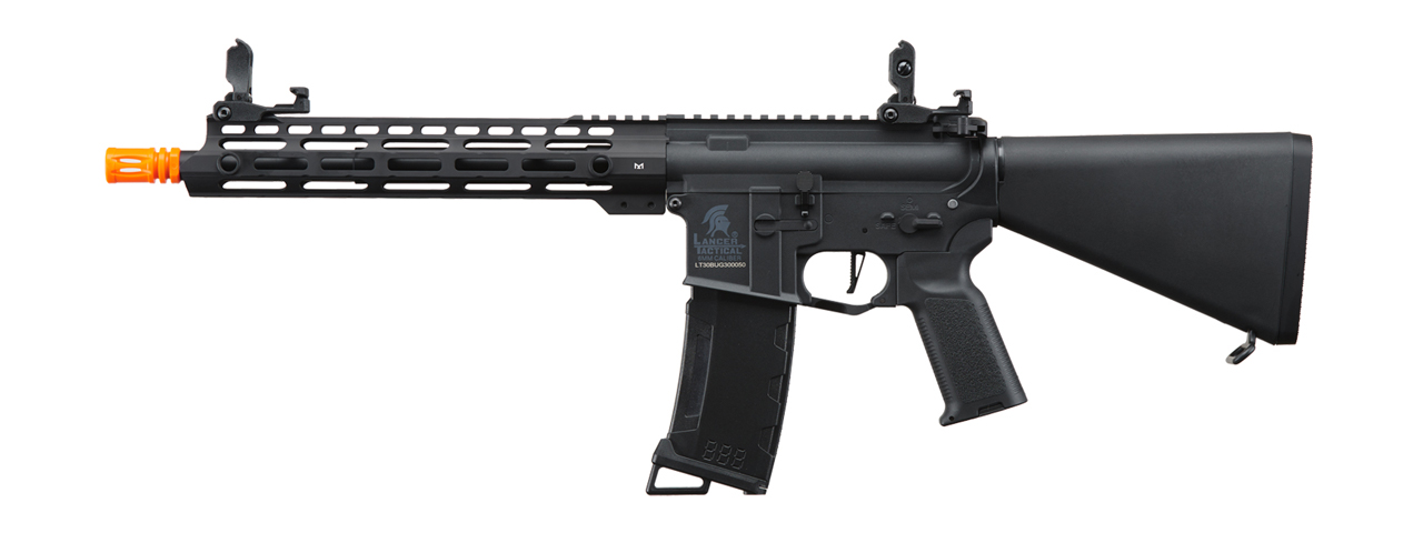 Lancer Tactical Gen 3 Enforcer Black Bird Airsoft AEG w/ Stubby Stock (Color: Black) - Click Image to Close