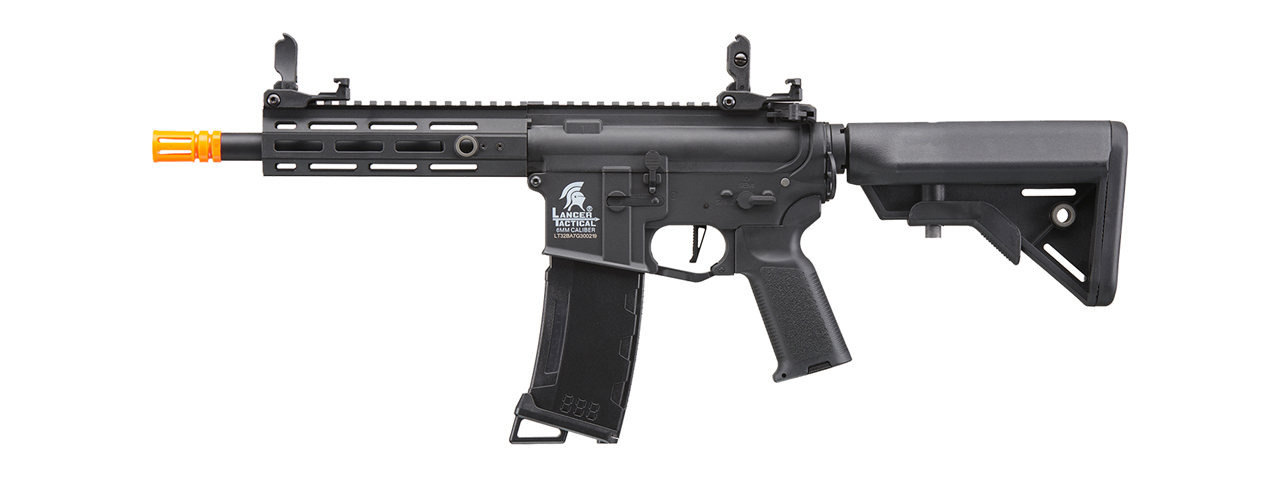 Lancer Tactical Gen 3 Hellion M-LOK 7" Airsoft M4 AEG (Color: Black) - Click Image to Close