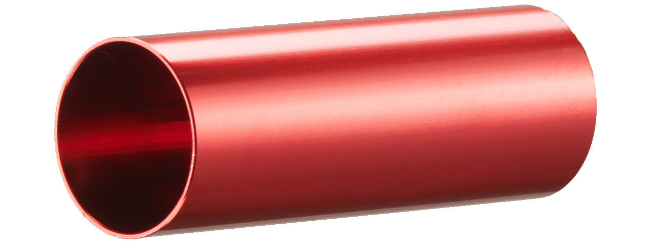 Lancer Tactical M4 Gen 2 CNC Stainless Steel Cylinder (Color: Red) - Click Image to Close