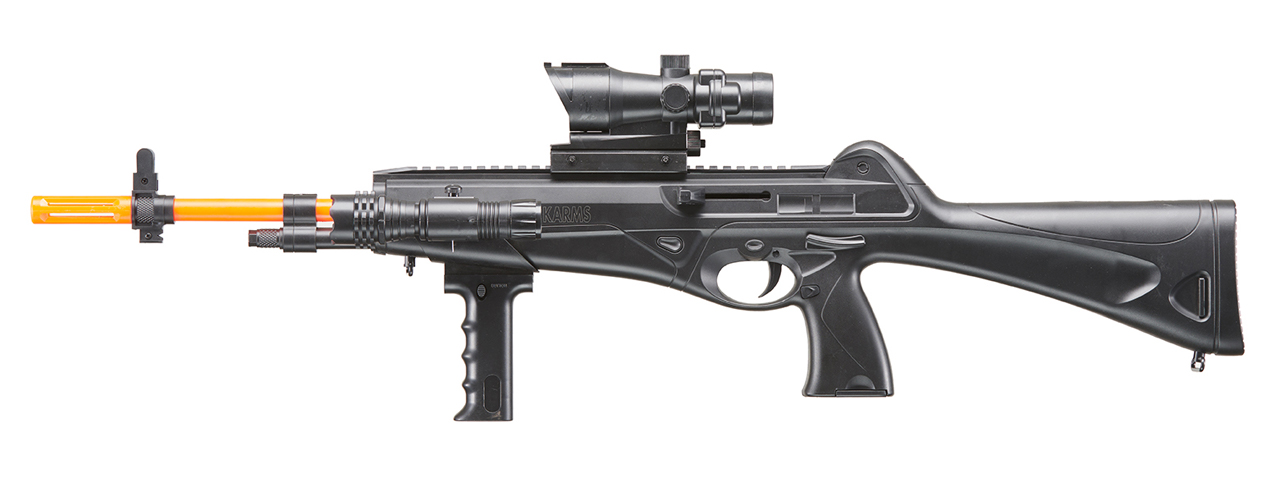 UK Arms M8910B Airsoft Spring Powered Rifle (Color: Black) - Click Image to Close