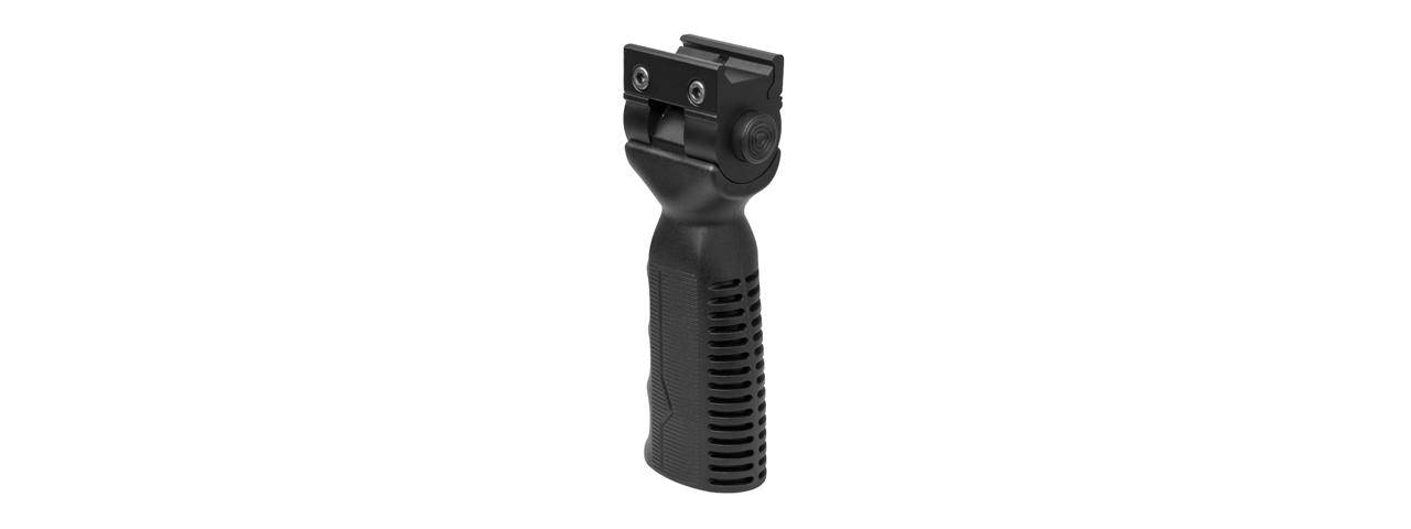 NCStar VISM 45 / 90 / -45 Degree Side to Side Ergonomic Vertical Grip (Color: Black) - Click Image to Close