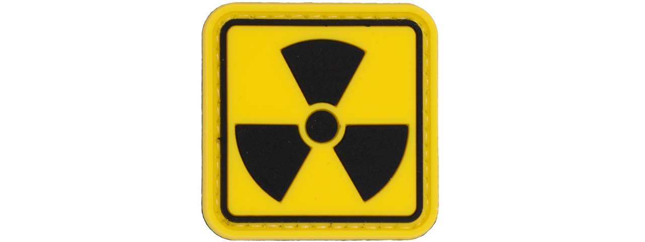 Square Radioactive PVC Patch - Click Image to Close
