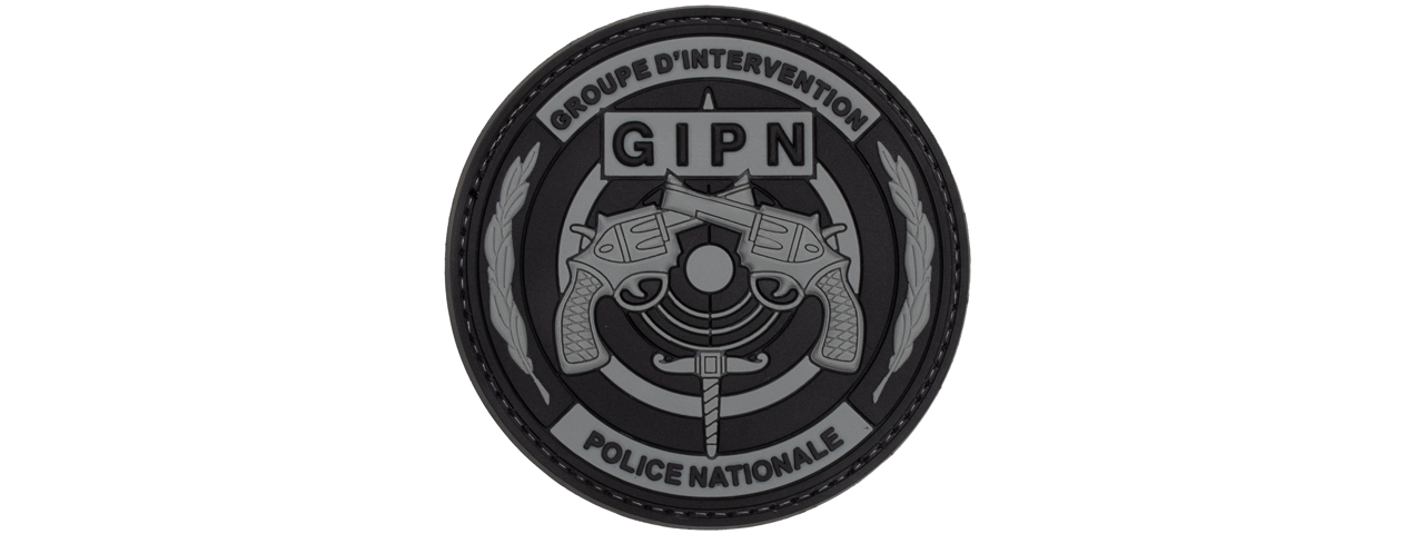 GIPN Swat PVC Patch (Color: Gray) - Click Image to Close