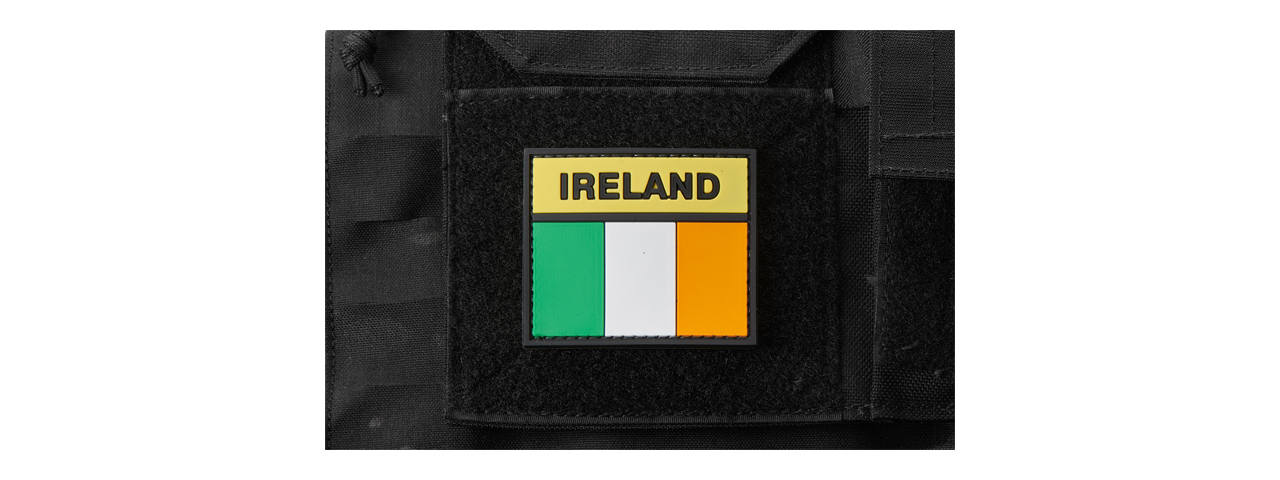 Ireland Flag PVC Morale Patch - Click Image to Close