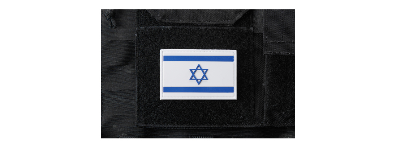 Israel Flag PVC Morale Patch - Click Image to Close